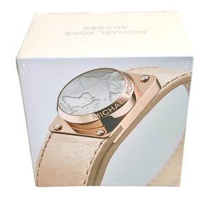 Michael Kors Reade Watch Hunger Stop Rose Gold-Tone Activity Tracker